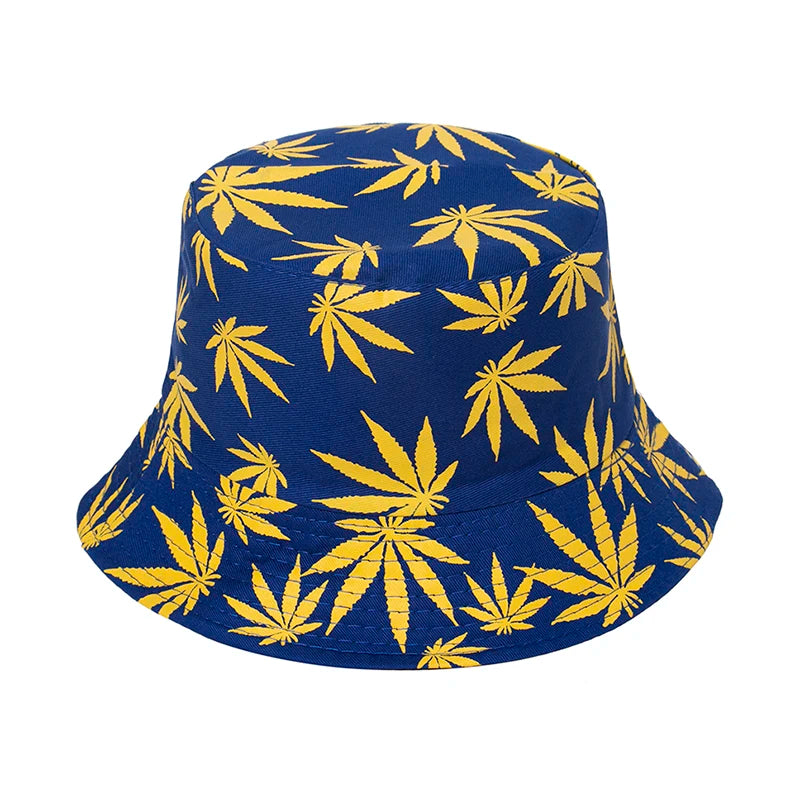 Weed Leaf Bucket Hat