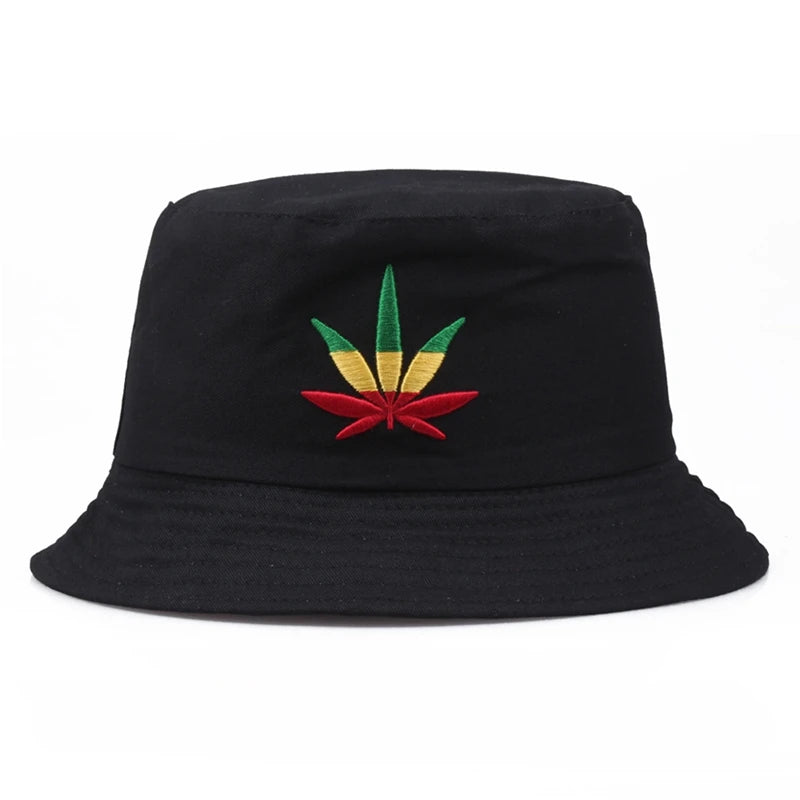 Cannabis Leaf Bucket Hat