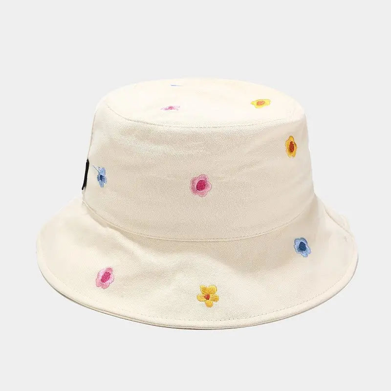 Cotton Flower Bucket Hat