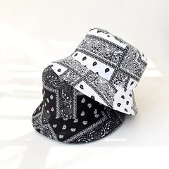 Bandana Style Bucket Hat