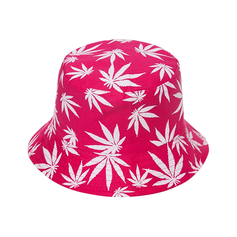 Weed Leaf Bucket Hat