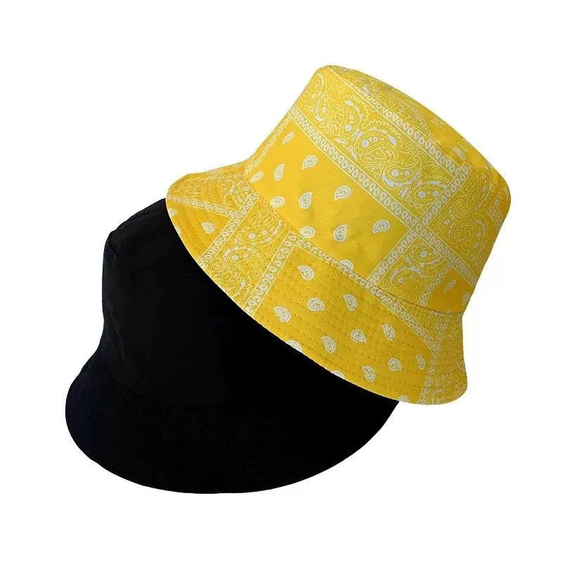 Bandana Style Bucket Hat