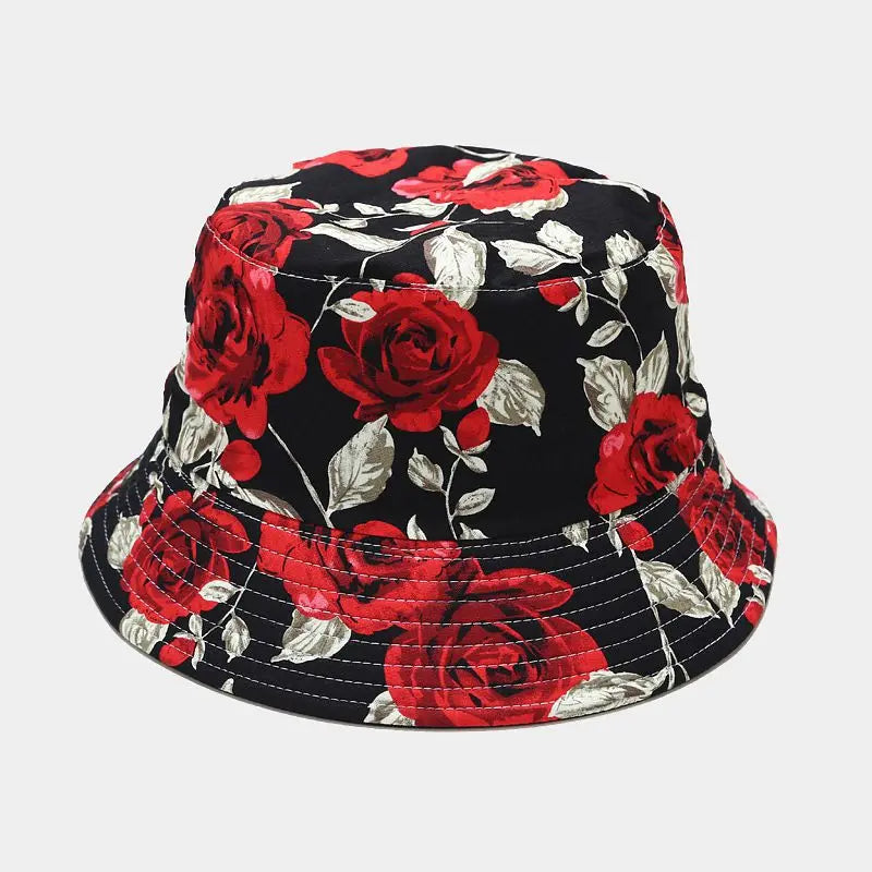 Floral Roses Bucket Hat