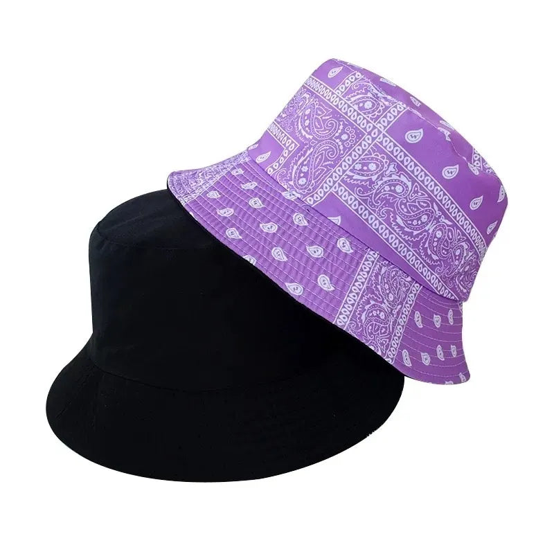 Bandana Style Bucket Hat