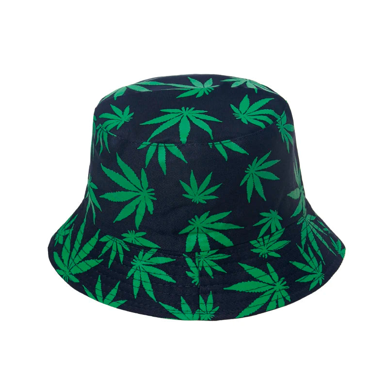 Weed Leaf Bucket Hat