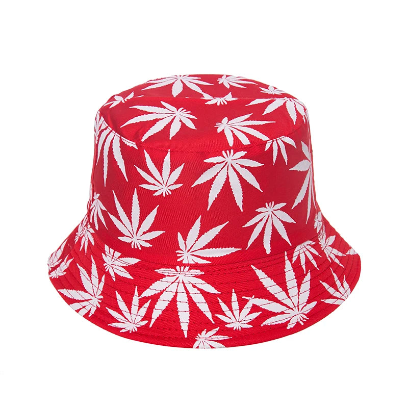 Weed Leaf Bucket Hat