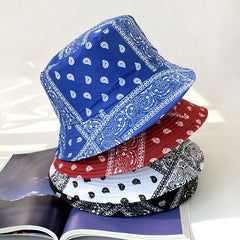 Bandana Style Bucket Hat