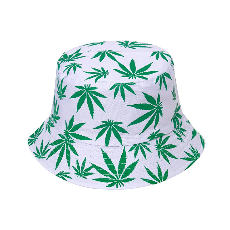 Weed Leaf Bucket Hat