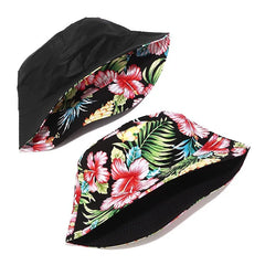 Flower Print Bucket Hat