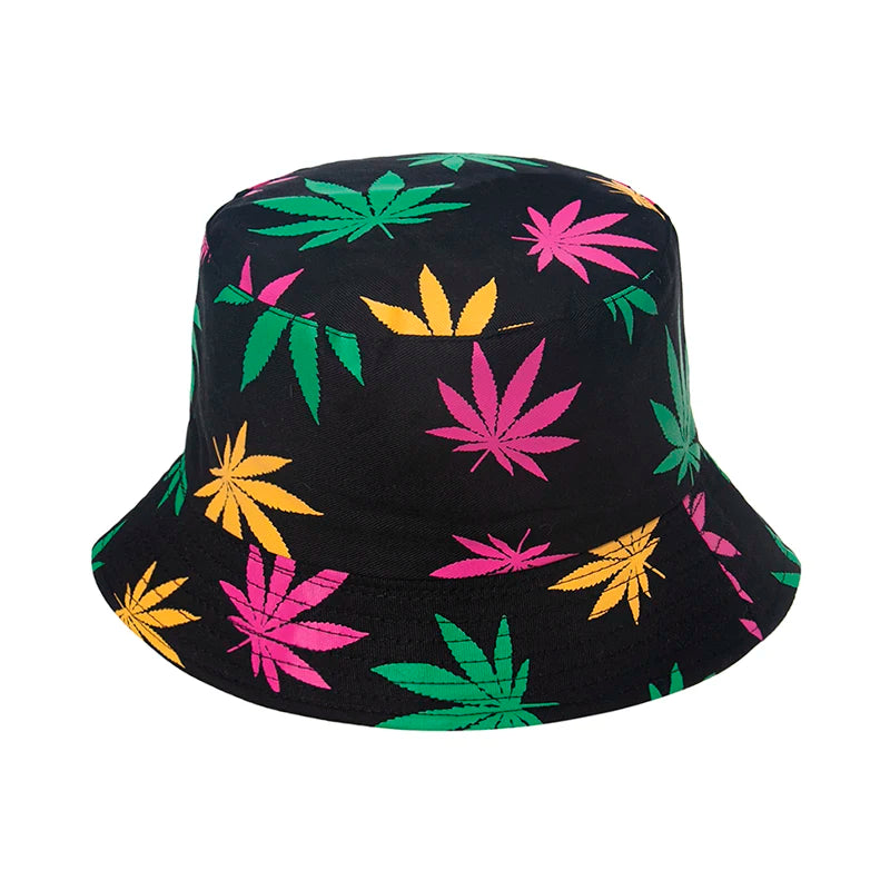 Weed Leaf Bucket Hat