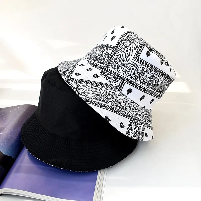 Bandana Style Bucket Hat