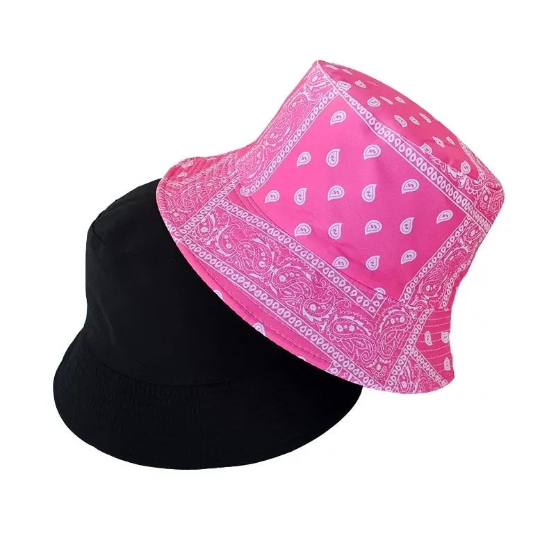 Bandana Style Bucket Hat