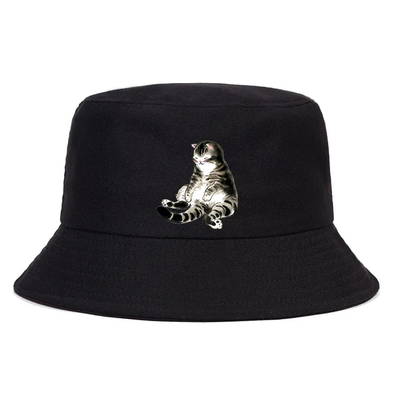 Cat Themed Bucket Hat