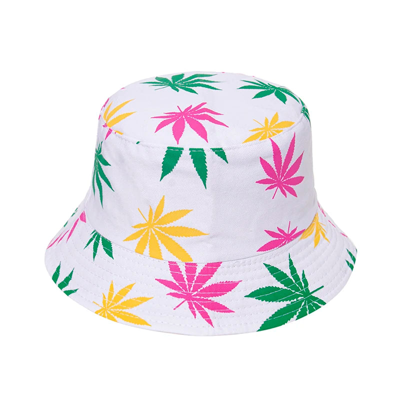 Weed Leaf Bucket Hat