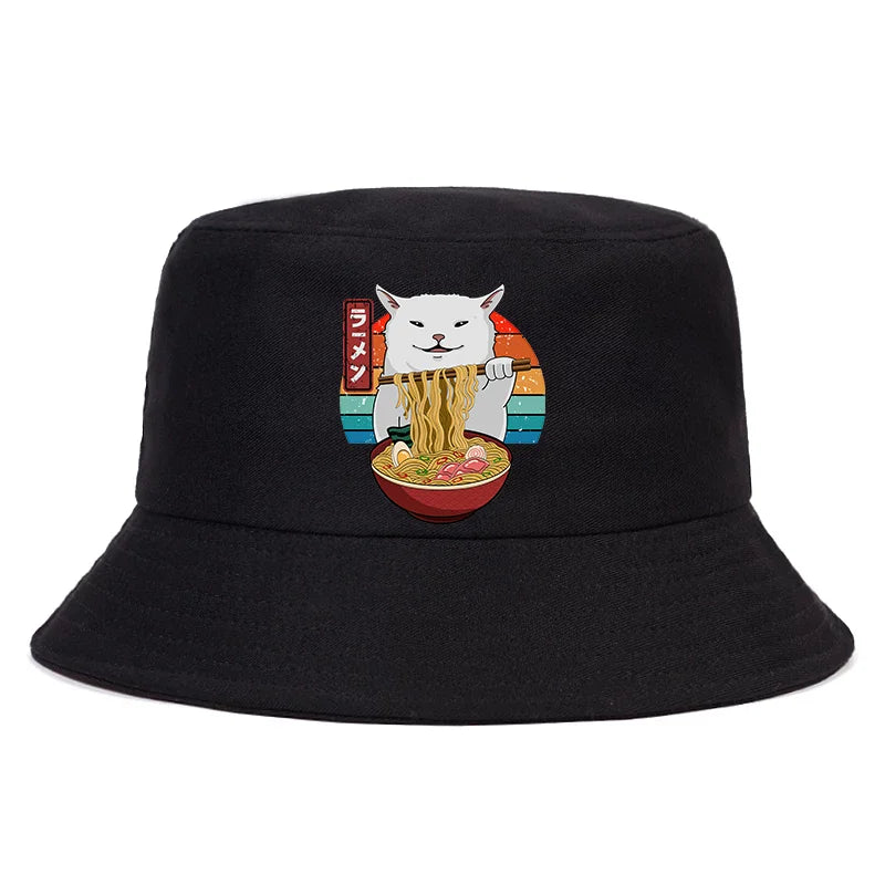 Cat Themed Bucket Hat