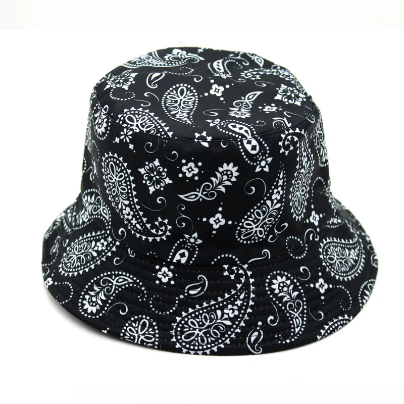 Bandana Style Bucket Hat