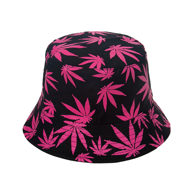 Weed Leaf Bucket Hat