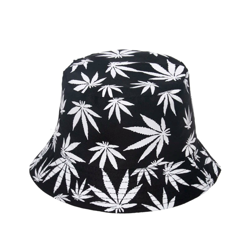 Weed Leaf Bucket Hat