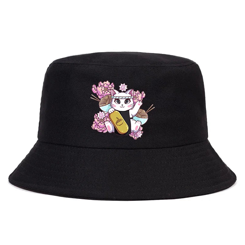 Cat Themed Bucket Hat