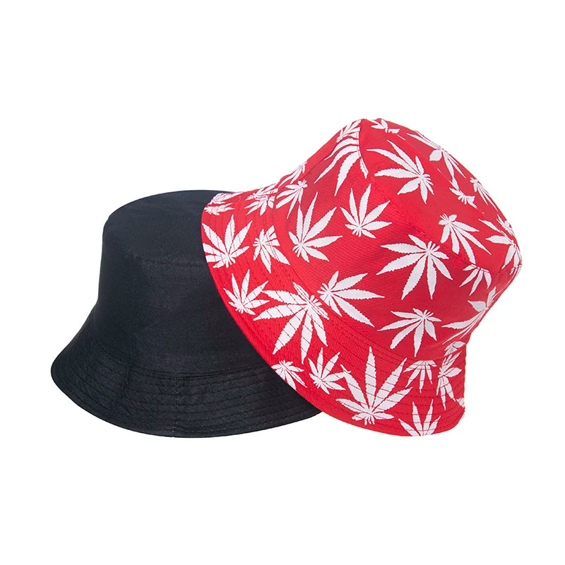 Weed Leaf Bucket Hat