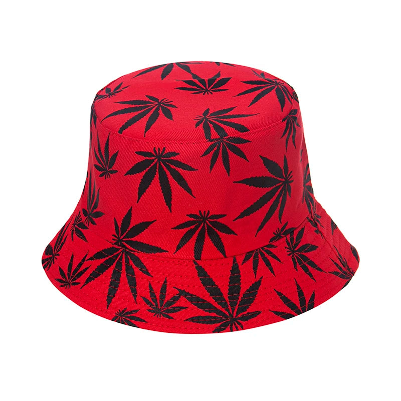 Weed Leaf Bucket Hat