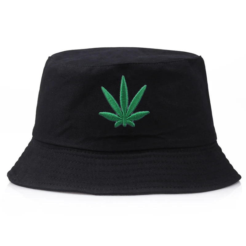 Cannabis Leaf Bucket Hat