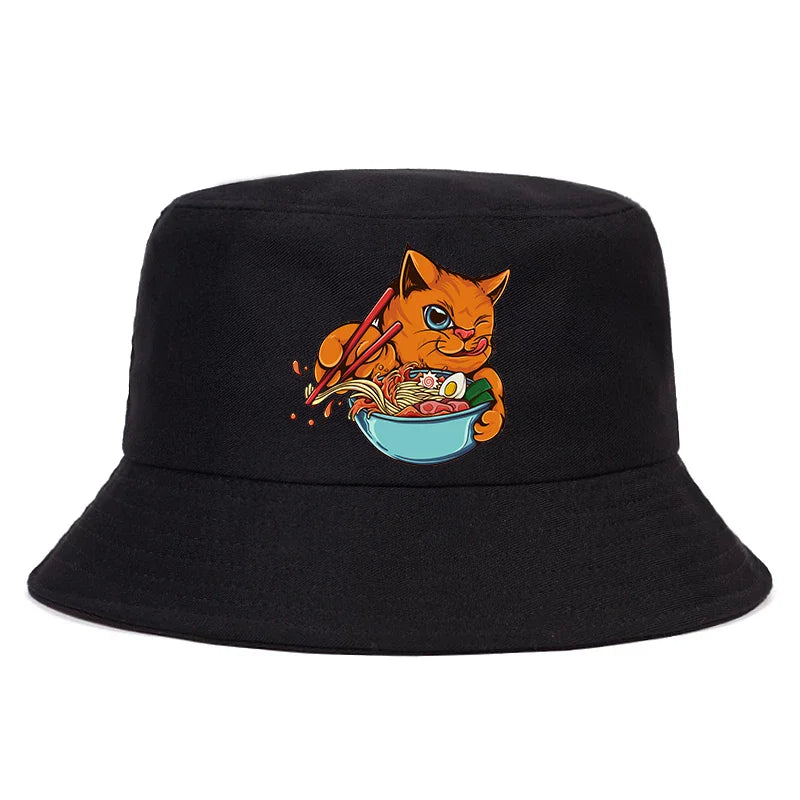 Cat Themed Bucket Hat