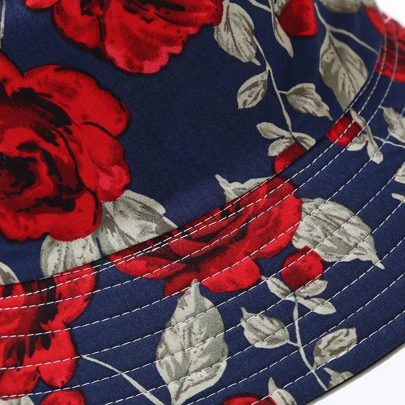 Floral Roses Bucket Hat