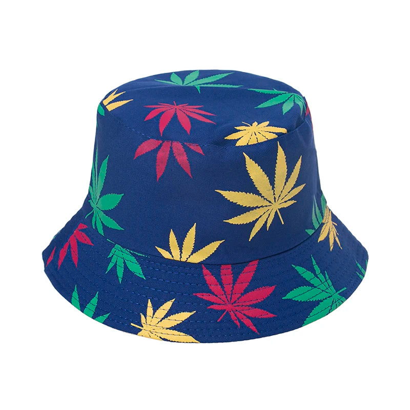 Weed Leaf Bucket Hat