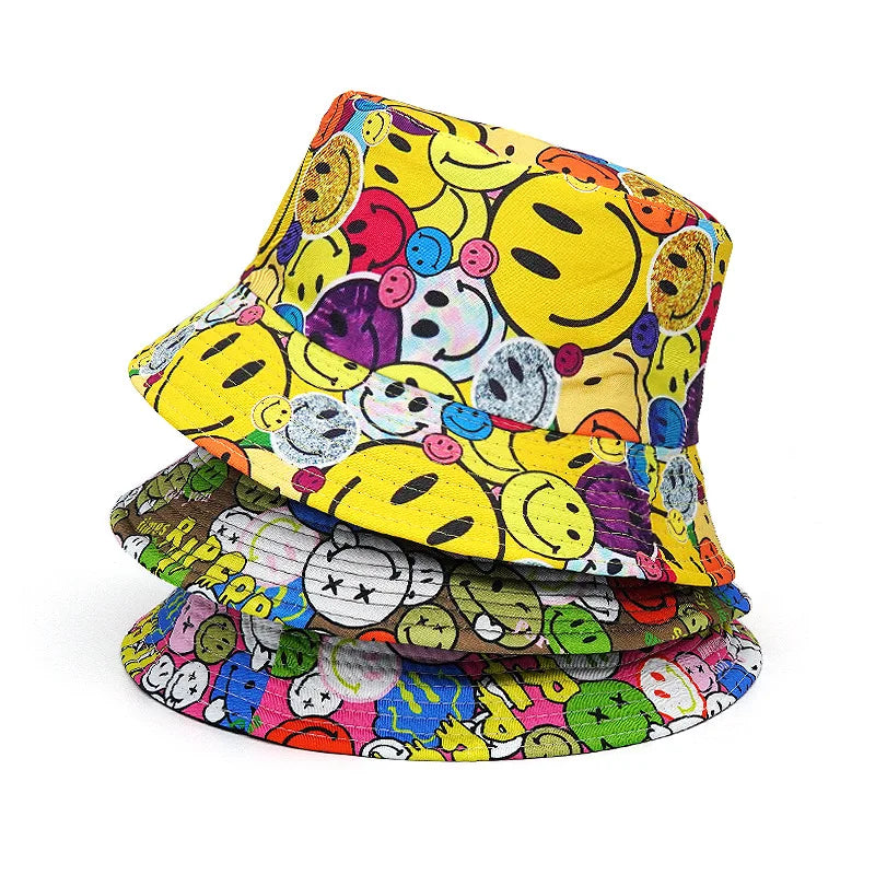 Smiley Face Bucket Hat