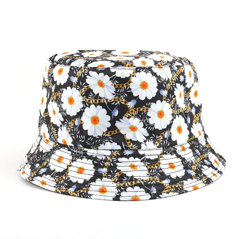 Coral Cascade Bucket Hat