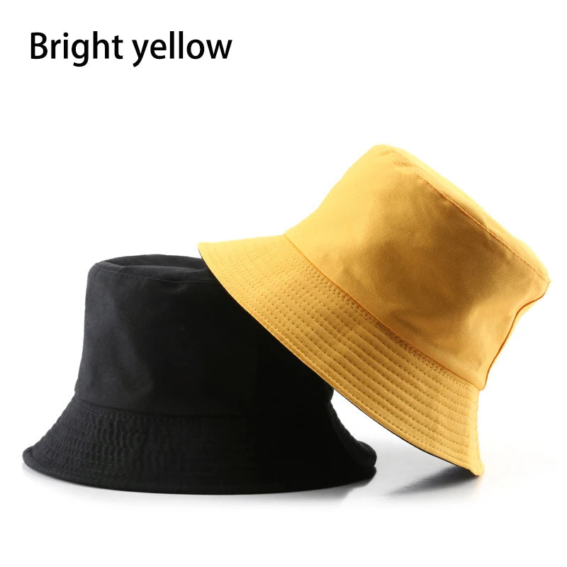 Solid Color Bucket Hat