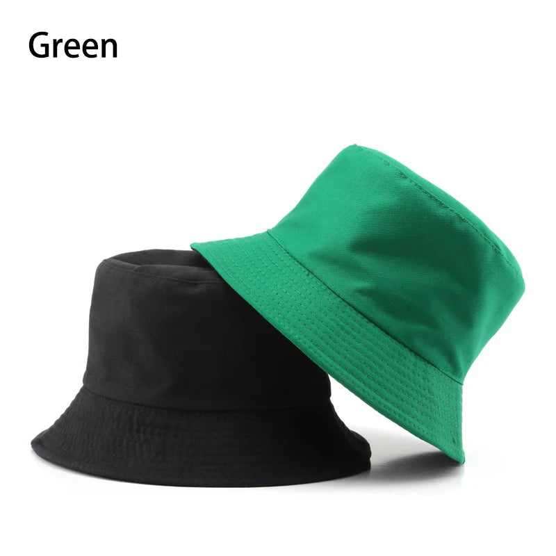 Solid Color Bucket Hat