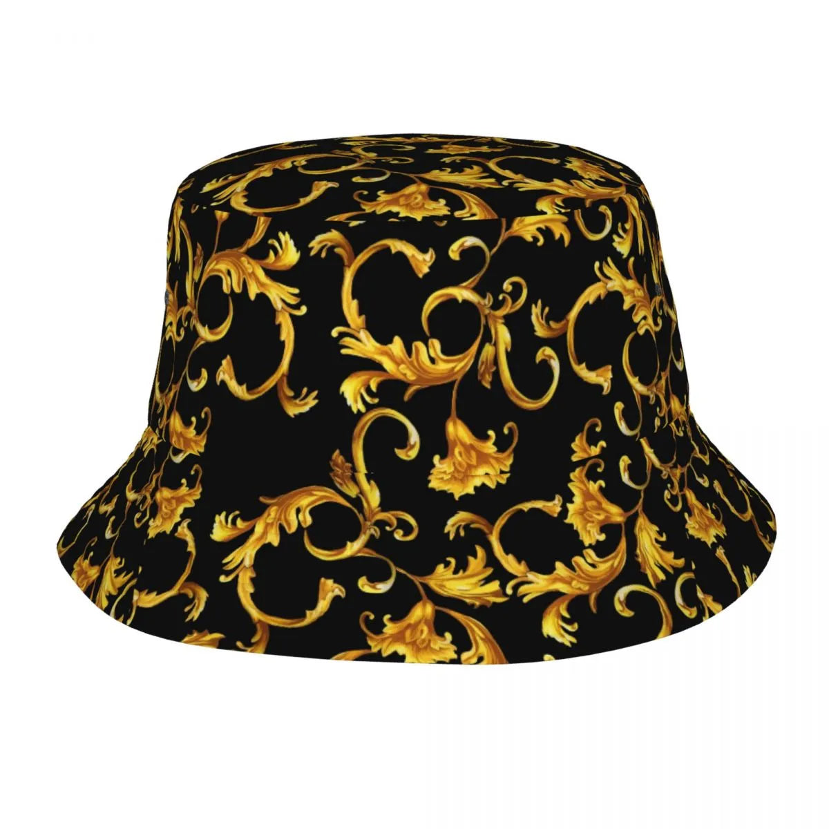 Gold Baroque Bucket Hat