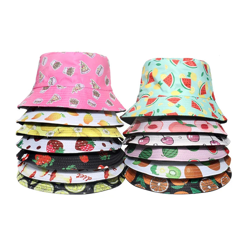 Fruits Collection Bucket Hats