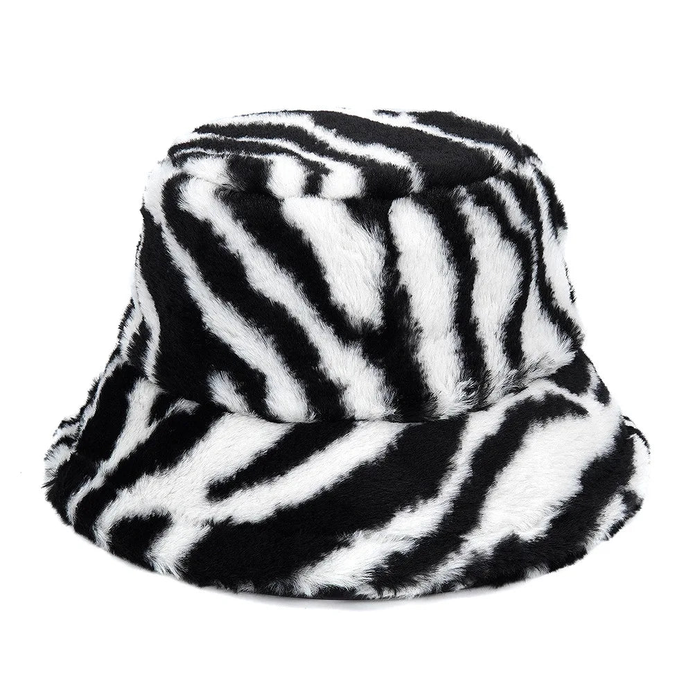 Wave Furry Bucket Hat