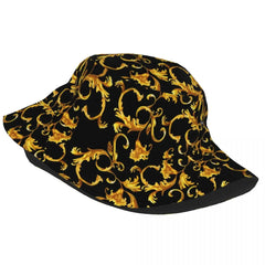 Gold Baroque Bucket Hat