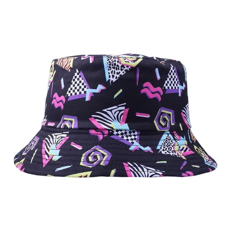 Retro Radiance Bucket Hat